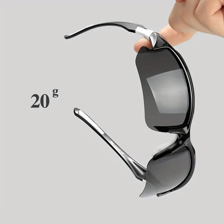 Polarized Sports Sunglasses lightweight frame detail