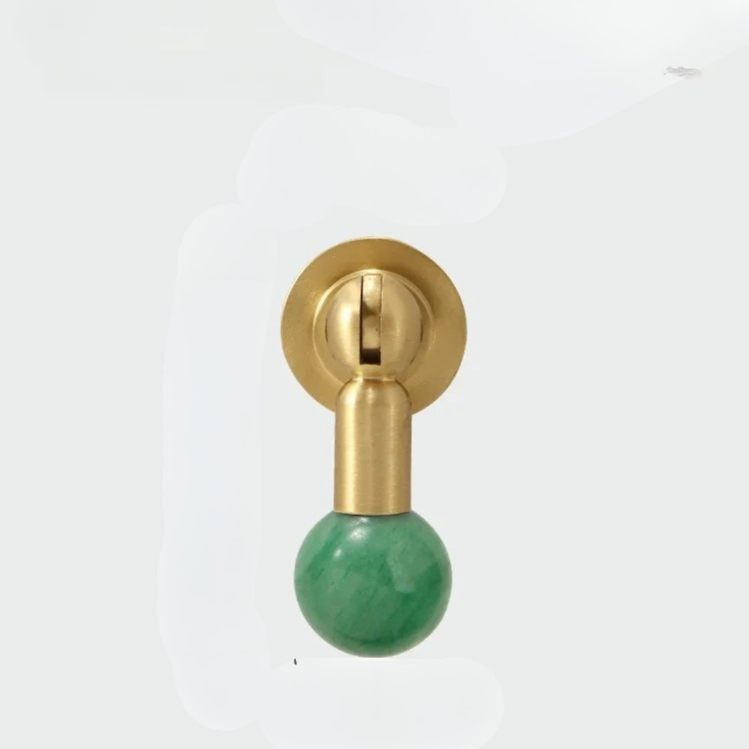 Amber Crystal Cabinet Knob 10
