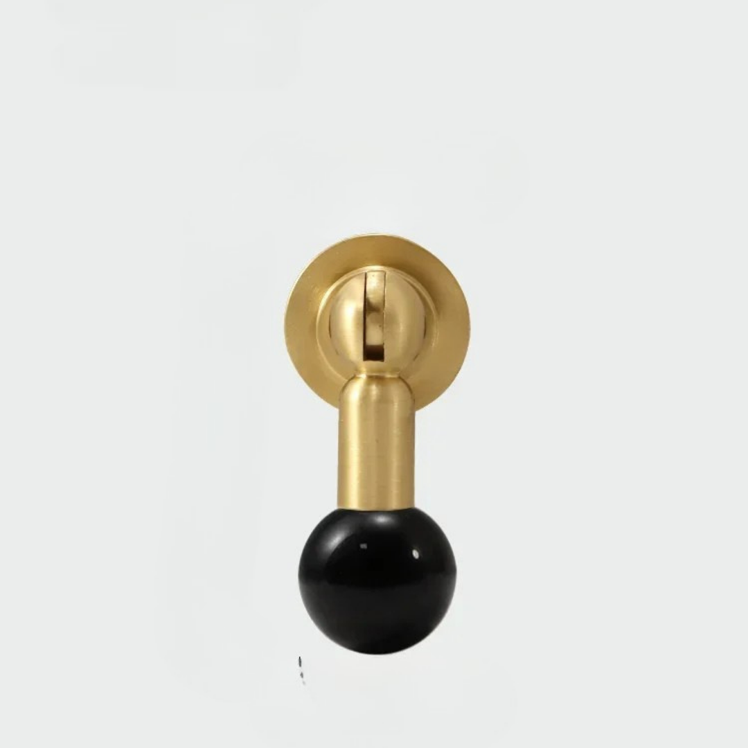 Amber Crystal Cabinet Knob 9