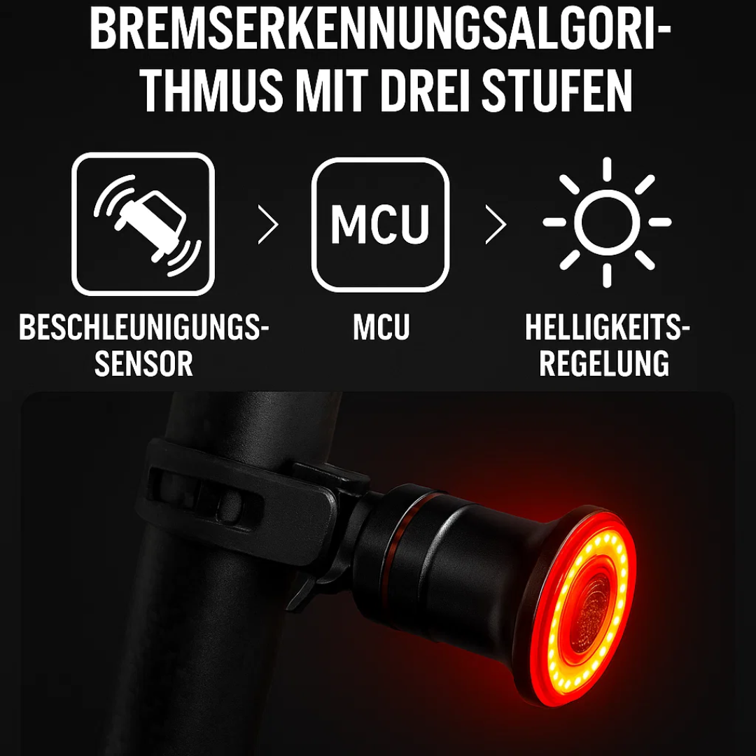 Ambient Aluminium Bike Light 8