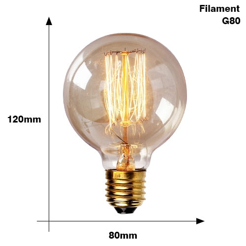 Ambient Brass Spiral Light Bulbs 3