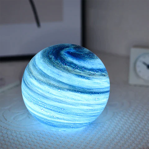 Ambient Glass Moon Lamp 1