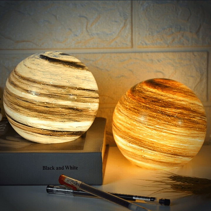 Ambient Glass Moon Lamp 2