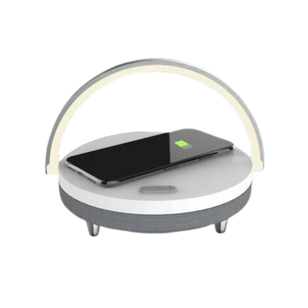 Ambient LED Lamp with Wireless Charger 7