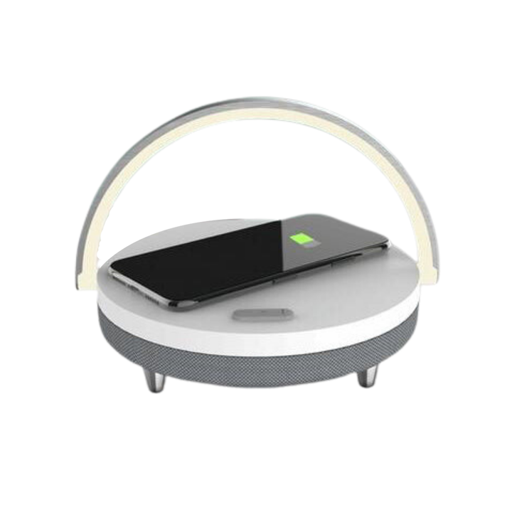 Ambient LED Lamp with Wireless Charger 7