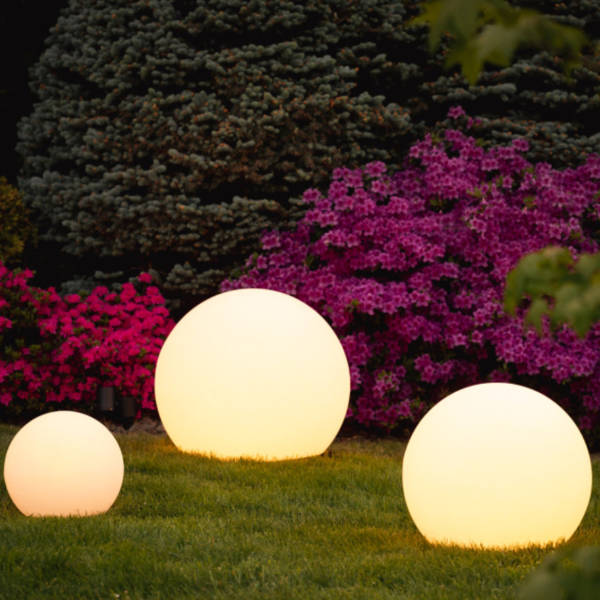 Ambient LED Sphere Outdoor Light 8