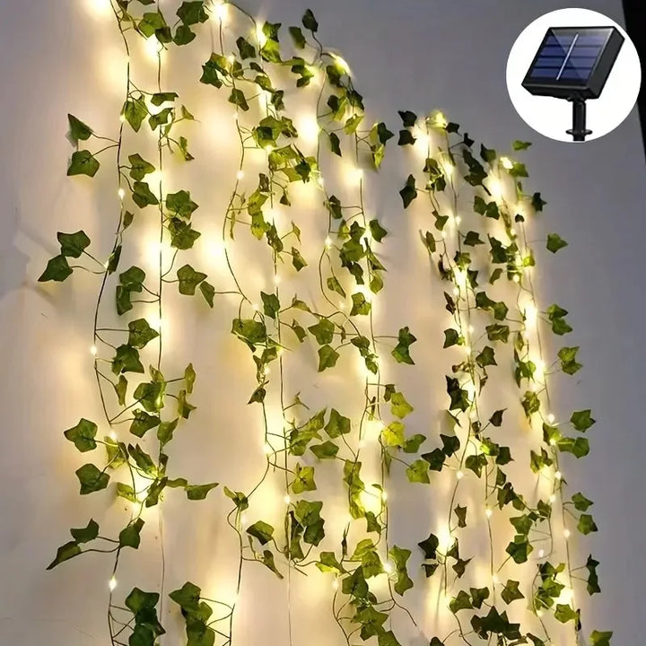 Ambient Solar Ivy Fairy Lights 0