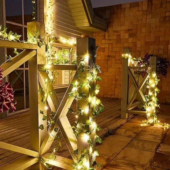 Ambient Solar Ivy Fairy Lights 1
