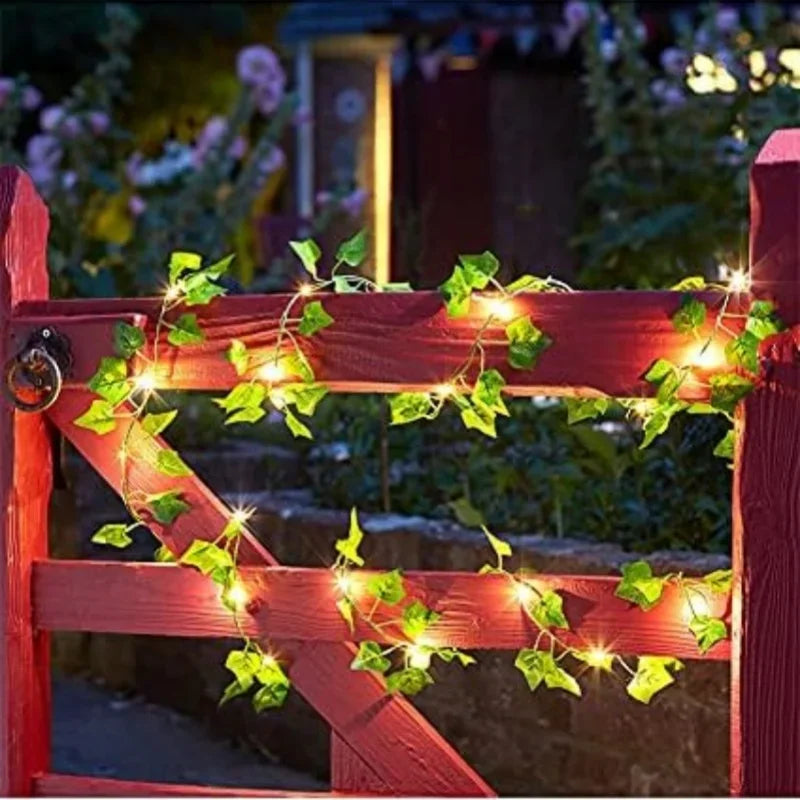 Ambient Solar Ivy Fairy Lights 3