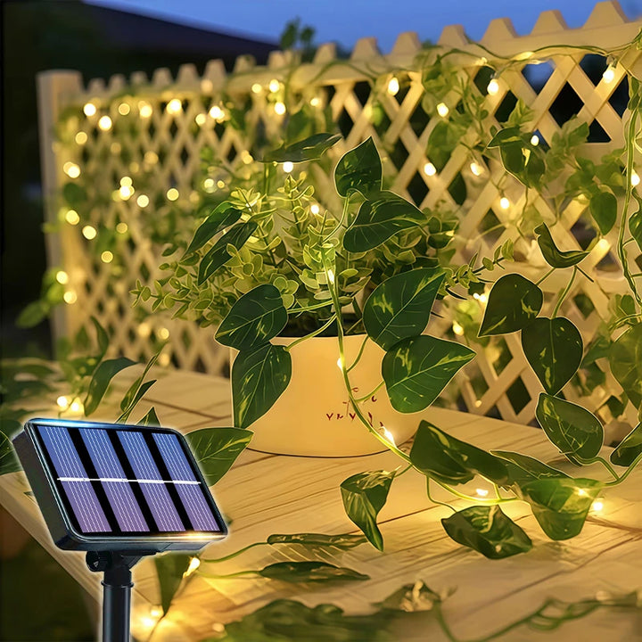 Ambient Solar Ivy Fairy Lights 6
