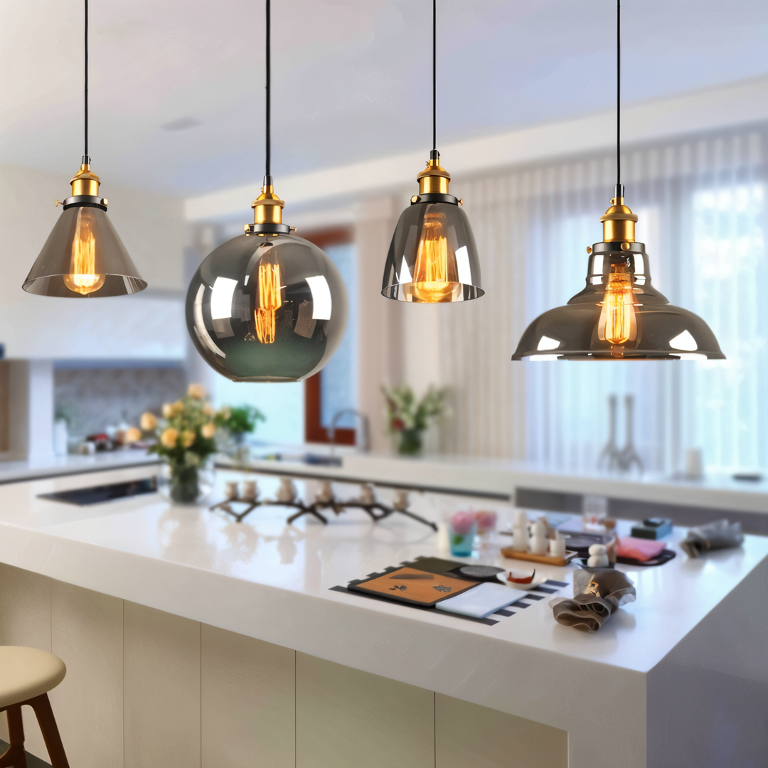 Ambient Tinted Glass Pendant Light 1