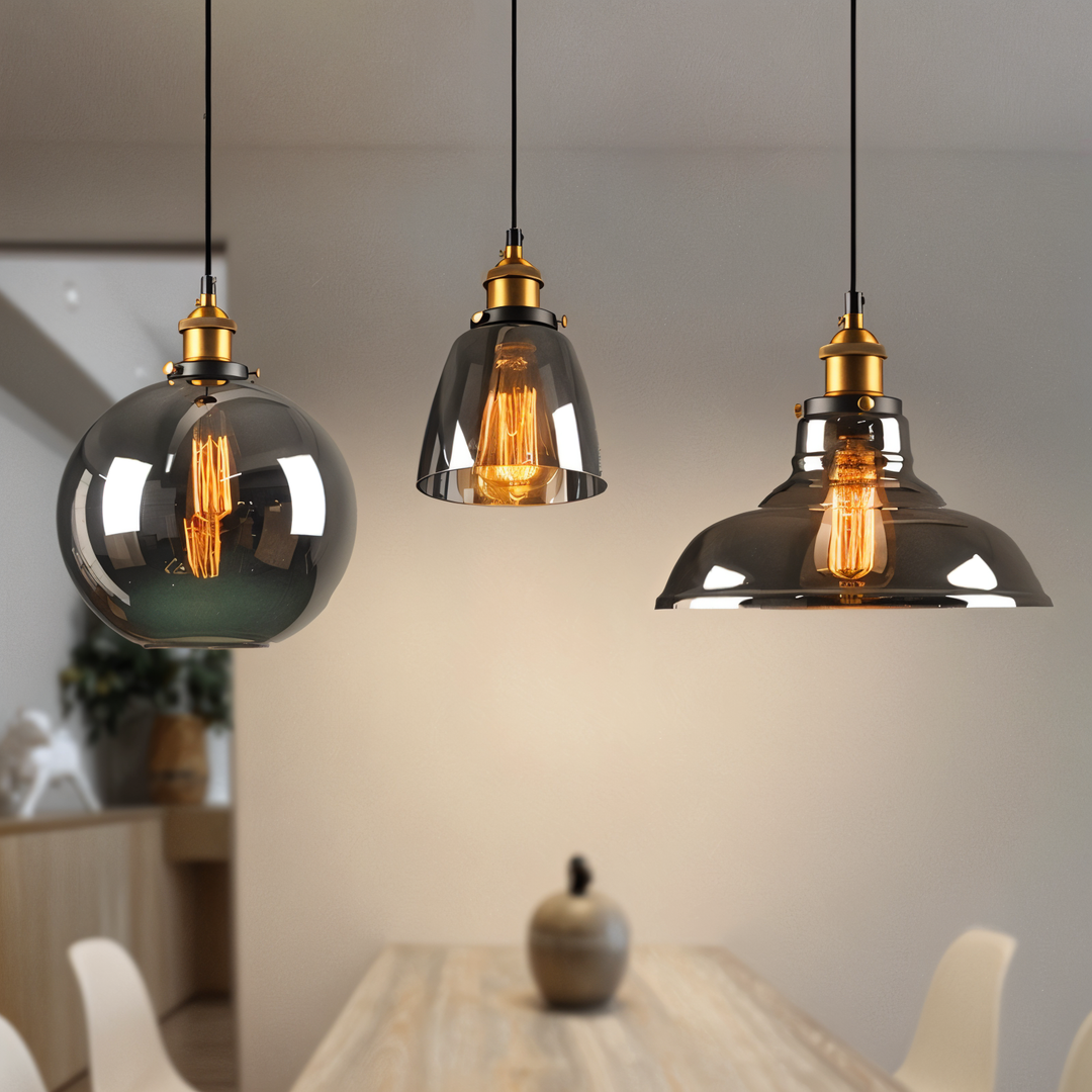 Ambient Tinted Glass Pendant Light 8