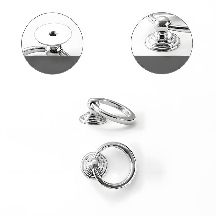 Art Deco Solid Brass Cabinet Knobs and Pulls