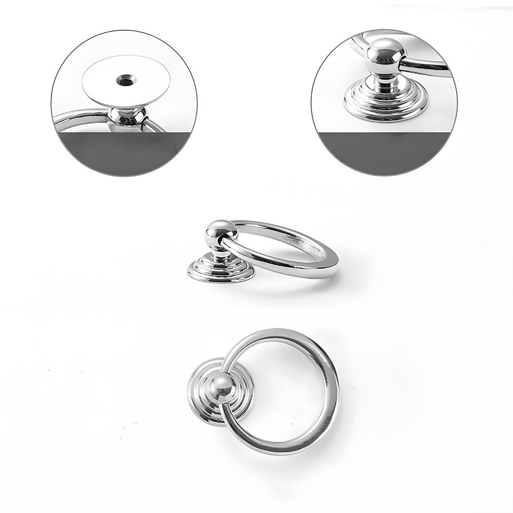 Art Deco Solid Brass Cabinet Knobs and Pulls