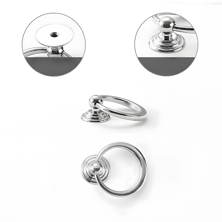Art Deco Solid Brass Cabinet Knobs and Pulls