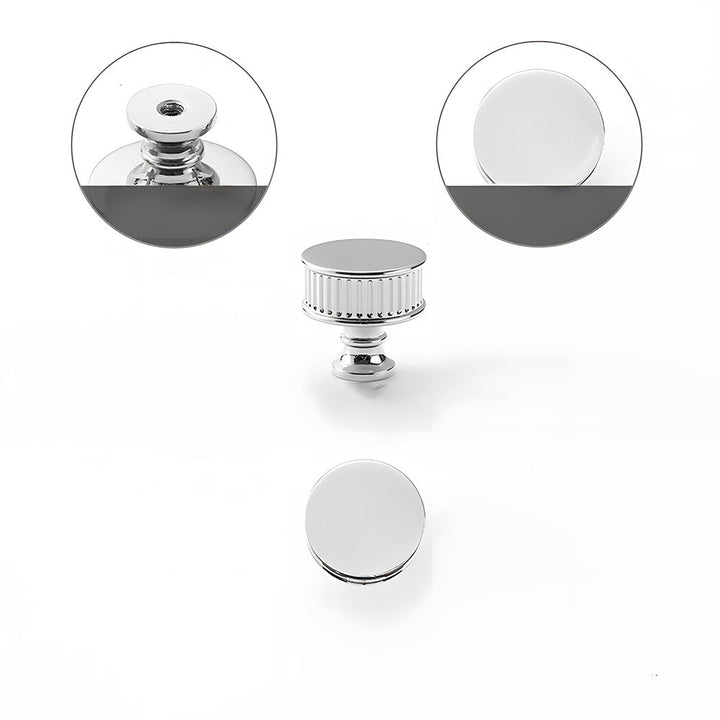 Art Deco Solid Brass Cabinet Knobs and Pulls