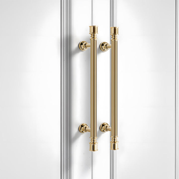 Art Deco Solid Brass Cabinet Knobs and Pulls