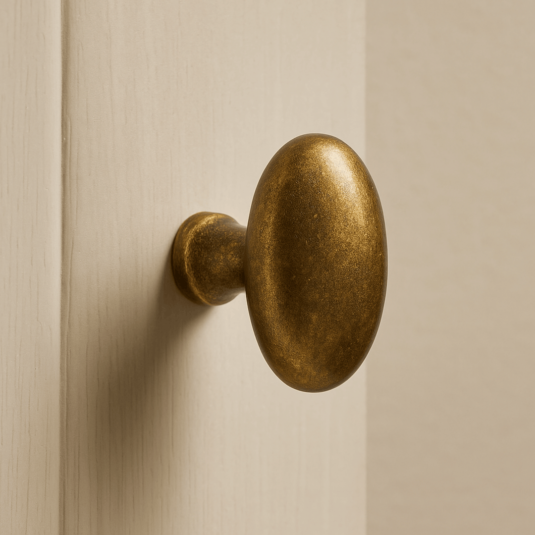 Antique Brass Cabinet Knob 6
