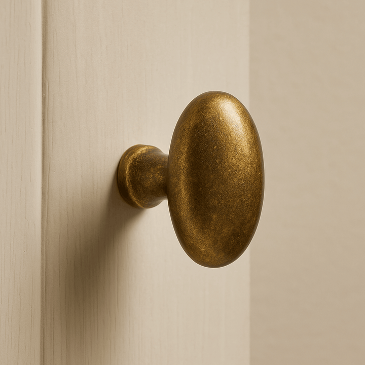 Antique Brass Cabinet Knob 6