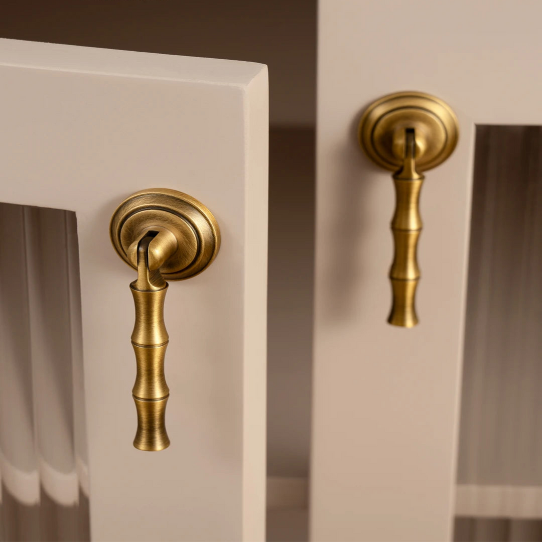 Antique Brass Drawer Pulls 1