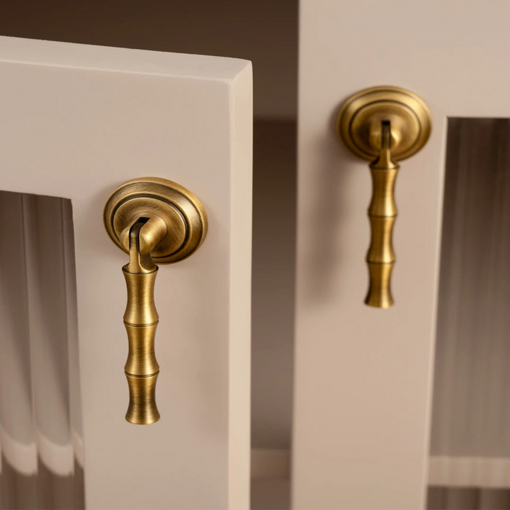 Antique Brass Drawer Pulls 1
