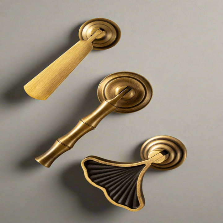 Antique Brass Drawer Pulls 4