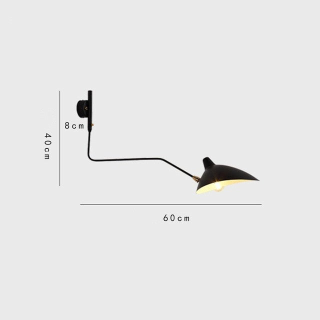 Artisan Black Iron Wall Sconce 0