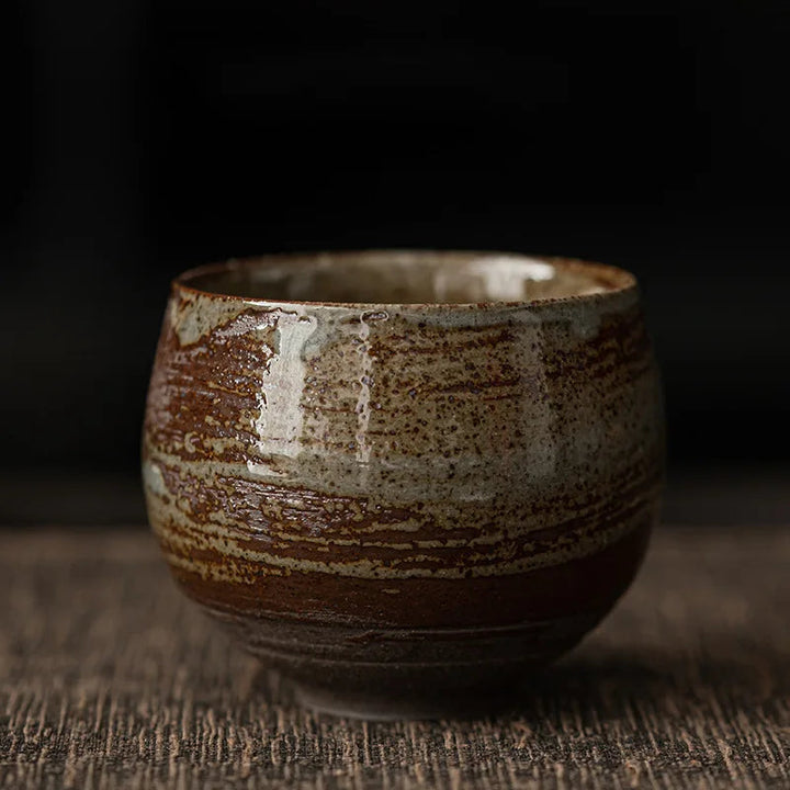 Artisan Ceramic Espresso Cups Set 4