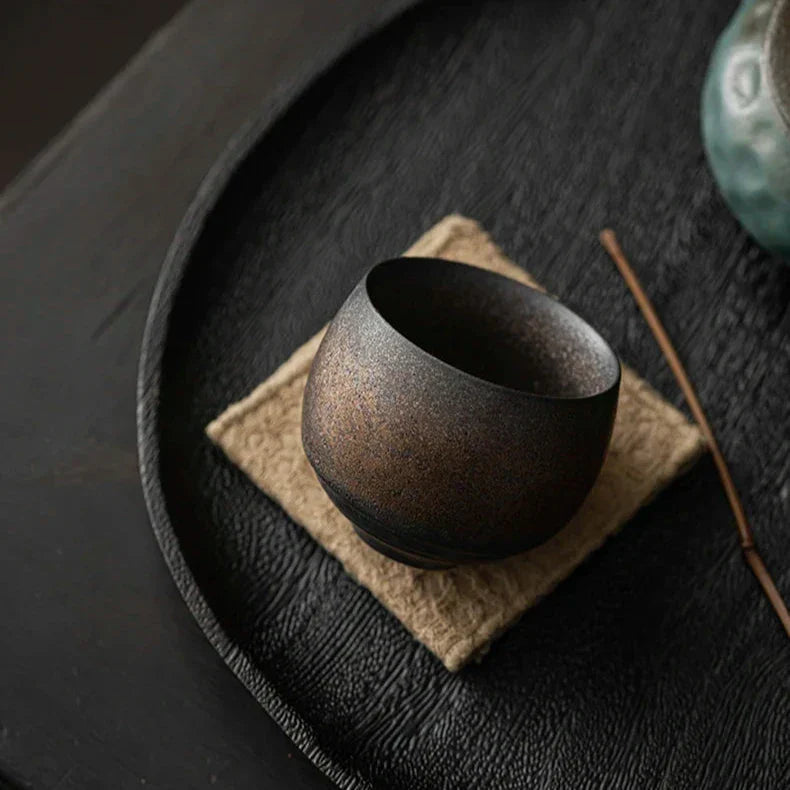 Artisan Ceramic Espresso Cups Set 8