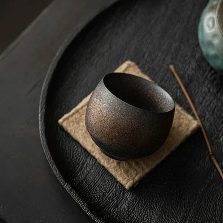 Artisan Ceramic Espresso Cups Set 8