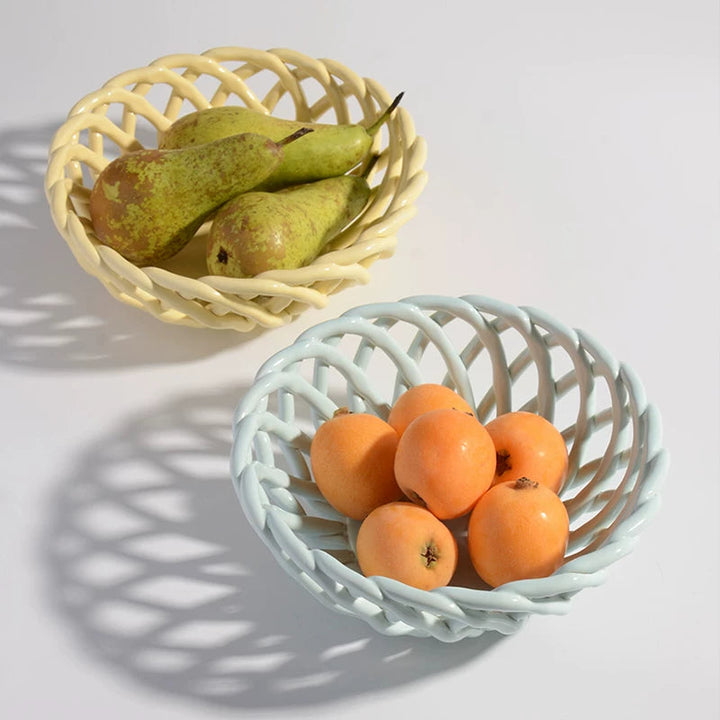 Artisan Ceramic Fruit Bowl 1