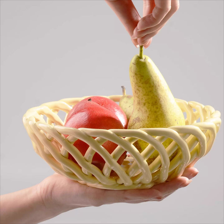 Artisan Ceramic Fruit Bowl 4