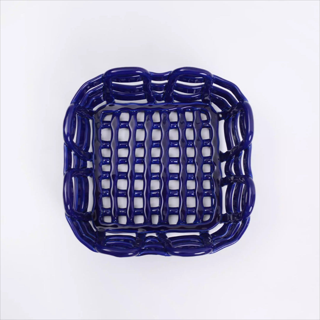 Artisan Ceramic Fruit Bowl 4