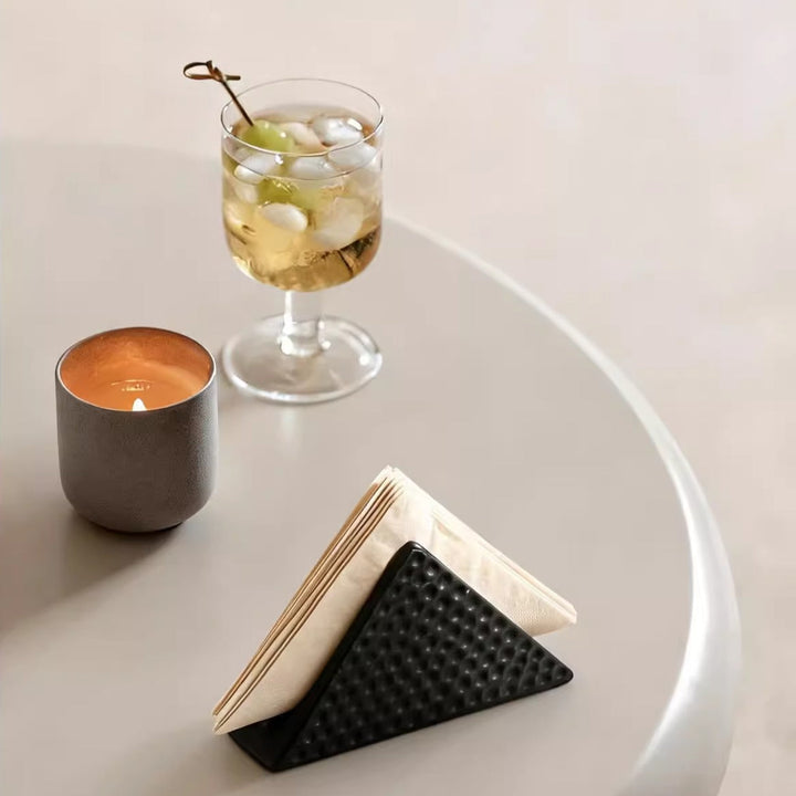 Artisan Ceramic Napkin Holder 3