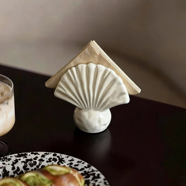 Artisan Ceramic Napkin Holder for Table 0