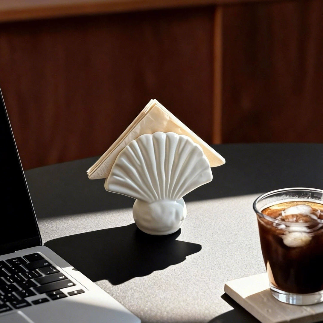 Artisan Ceramic Napkin Holder for Table 2