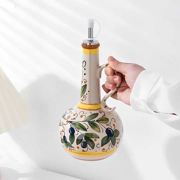 Artisan Ceramic Olive Oil Dispenser 3