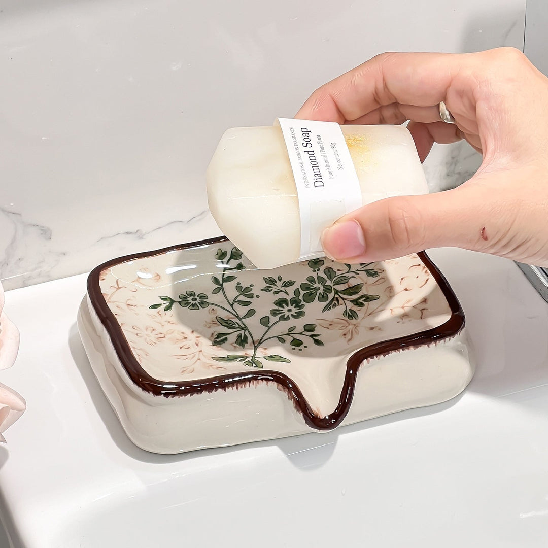 Artisan Ceramic Soap Dish 0
