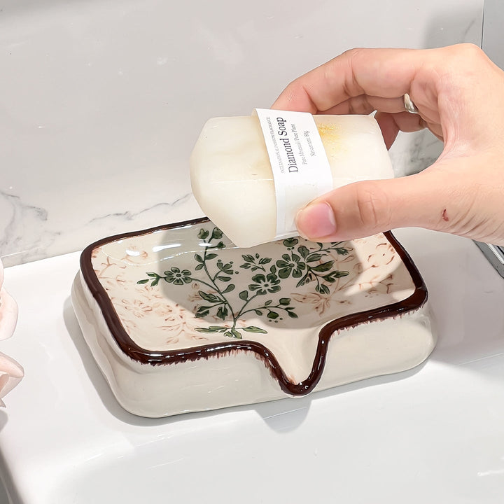 Artisan Ceramic Soap Dish 0