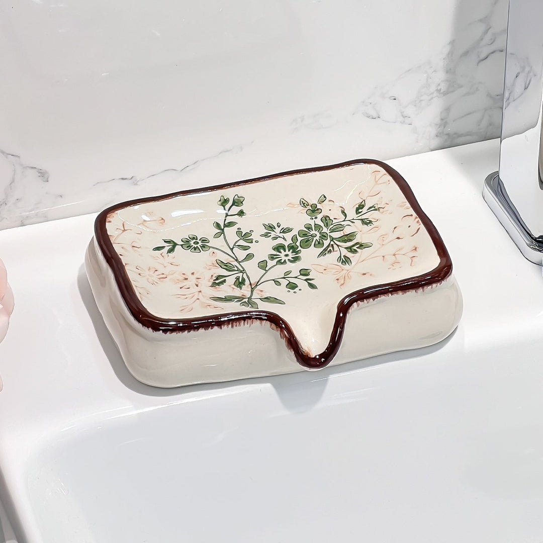 Artisan Ceramic Soap Dish 1