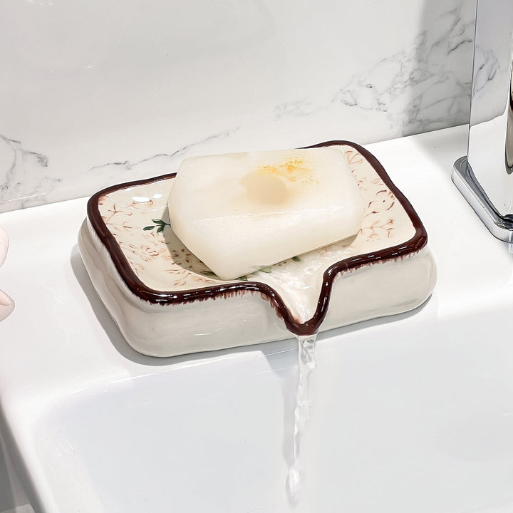Artisan Ceramic Soap Dish 3