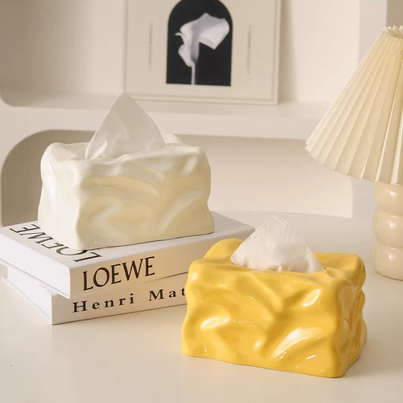 Artisan Ceramic Tissue Box 1