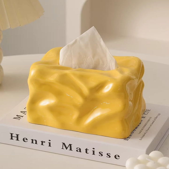 Artisan Ceramic Tissue Box 4