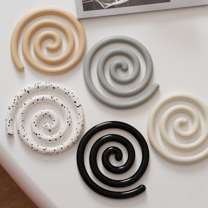 Artisan Ceramic Trivet for Hot Dishes 11