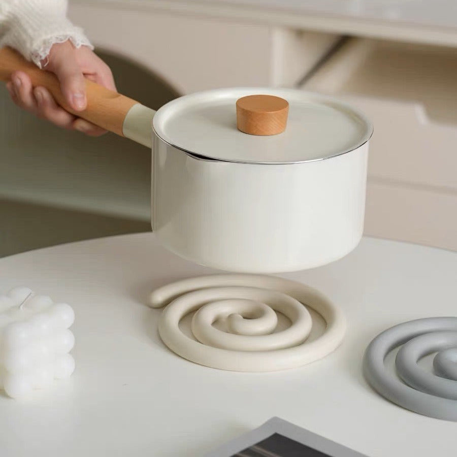 Artisan Ceramic Trivet for Hot Dishes 2