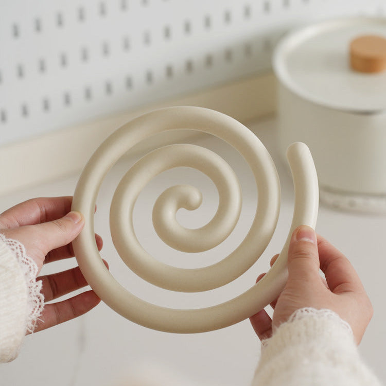 Artisan Ceramic Trivet for Hot Dishes 3