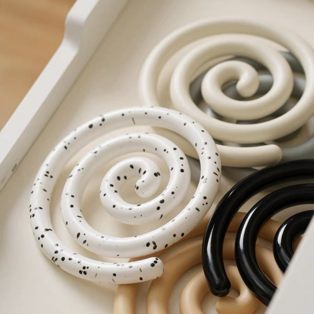 Artisan Ceramic Trivet for Hot Dishes 6