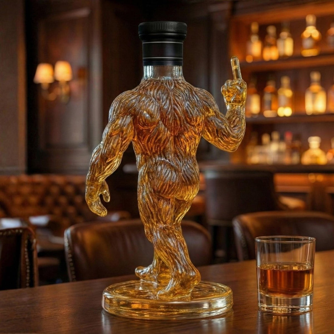 Artisan Glass Bigfoot Decanter 1