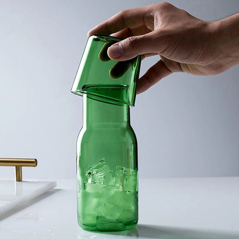 Artisan Glass Carafe Set 2