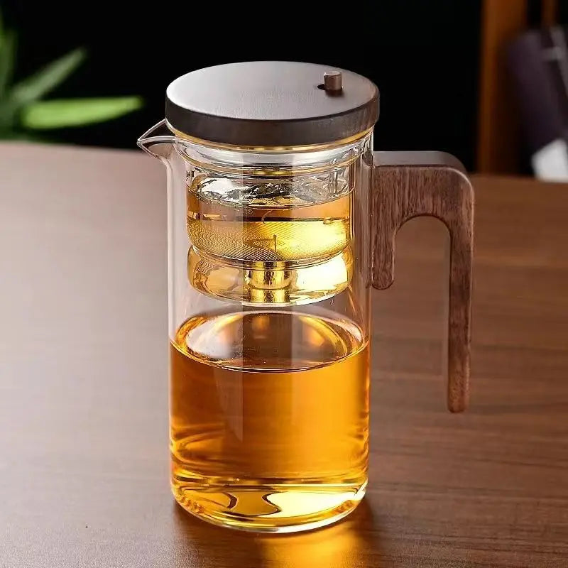 Artisan Glass Teapot With Infuser 0